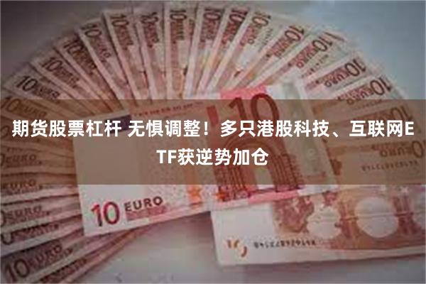 期货股票杠杆 无惧调整！多只港股科技、互联网ETF获逆势加仓