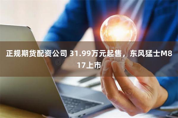 正规期货配资公司 31.99万元起售，东风猛士M817上市