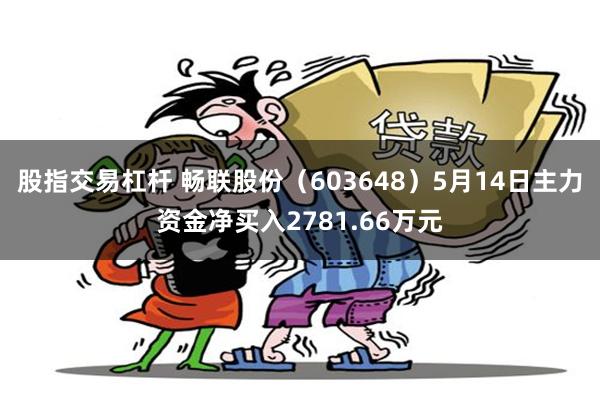 股指交易杠杆 畅联股份（603648）5月14日主力资金净买入2781.66万元