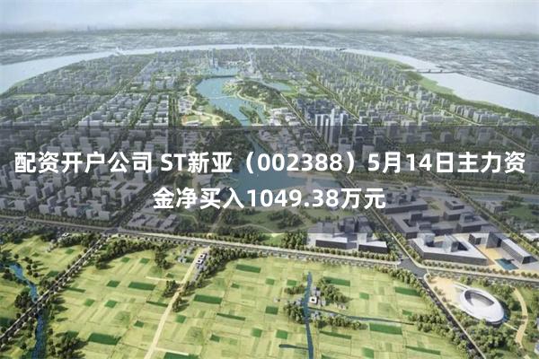 配资开户公司 ST新亚（002388）5月14日主力资金净买入1049.38万元