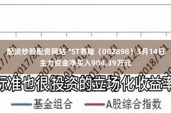 配资炒股配资网站 *ST赛隆（002898）5月14日主力资金净买入984.39万元