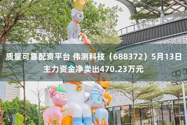 质量可靠配资平台 伟测科技（688372）5月13日主力资金净卖出470.23万元