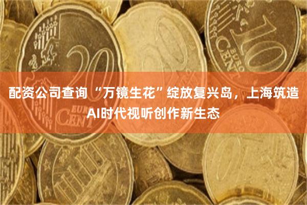 配资公司查询 “万镜生花”绽放复兴岛，上海筑造AI时代视听创作新生态
