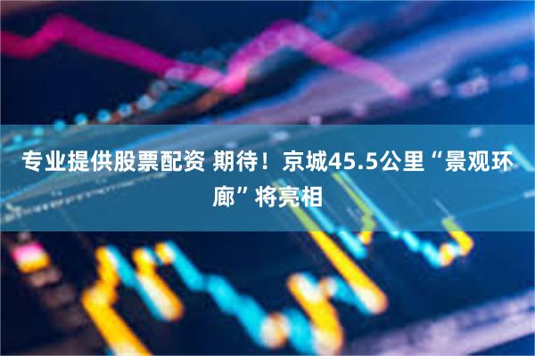 专业提供股票配资 期待！京城45.5公里“景观环廊”将亮相