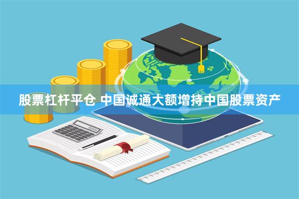 股票杠杆平仓 中国诚通大额增持中国股票资产