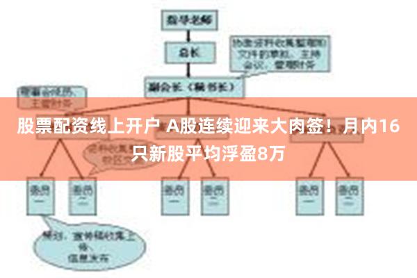 股票配资线上开户 A股连续迎来大肉签！月内16只新股平均浮盈8万